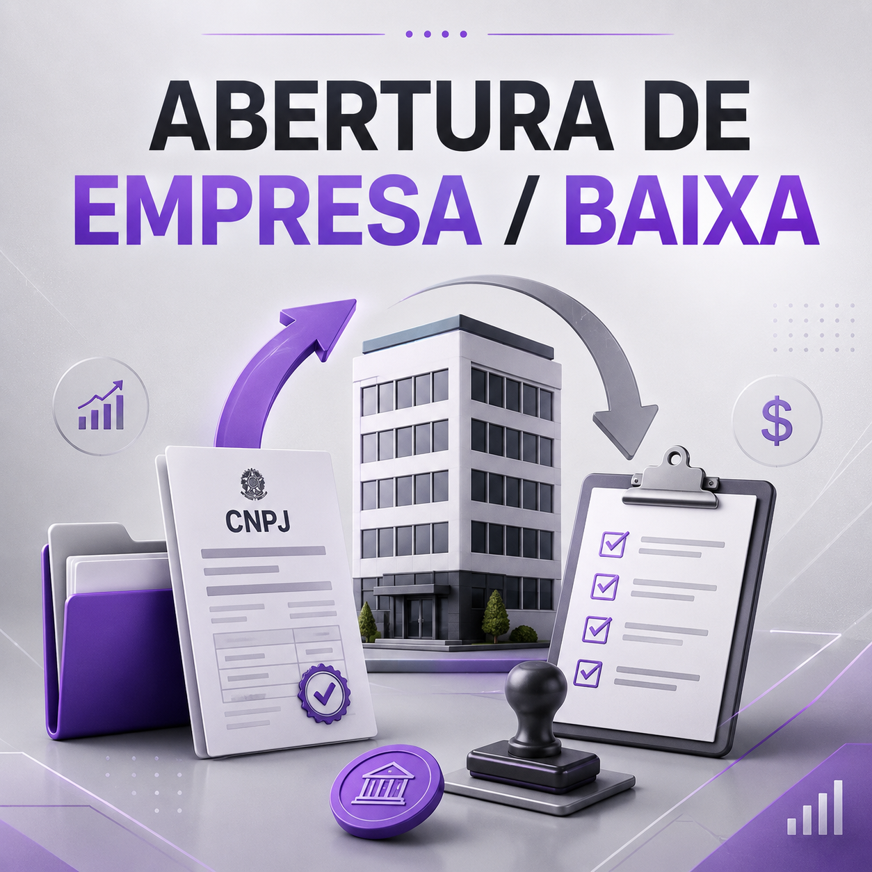 Arte do serviço Abertura De Empresa / Baixa